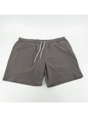 Club Monaco Mens Smoke Gray Swim Shorts XXL Polyester Elastane NEW $89.50